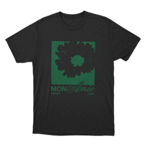 Mon Amie Script Unisex T Shirt Black