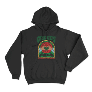 Mosaik Window Unisex Hoodie Black