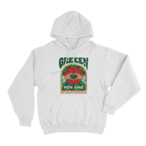 Mosaik Window Unisex Hoodie White